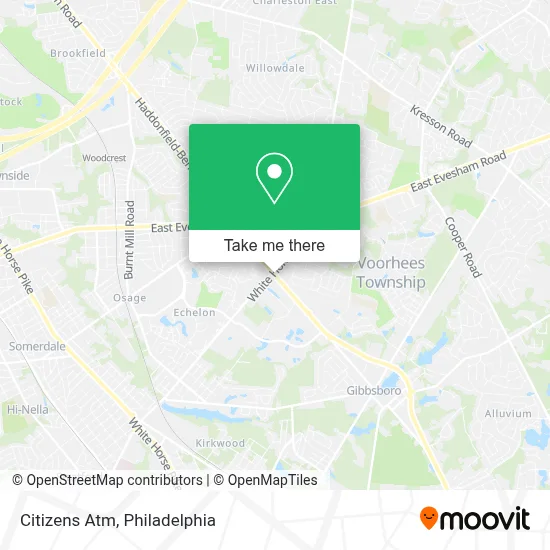 Citizens Atm map