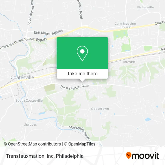 Transfauxmation, Inc map