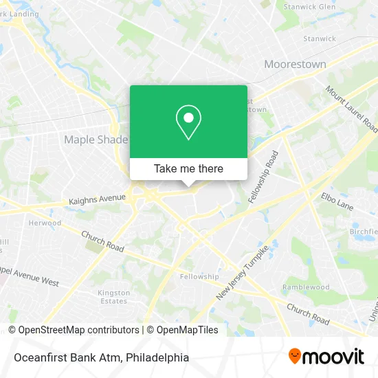 Oceanfirst Bank Atm map