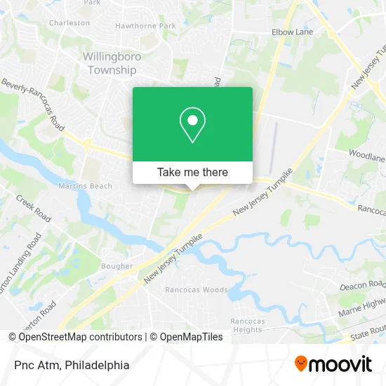 Pnc Atm map