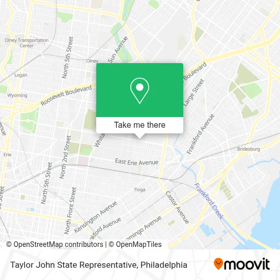 Taylor John State Representative map