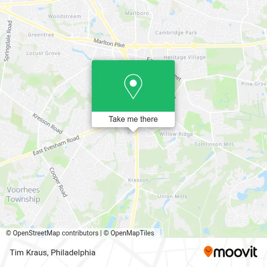 Tim Kraus map
