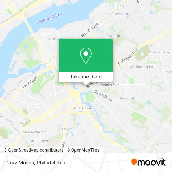 Cruz Moves map