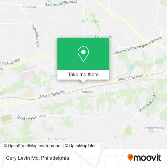 Gary Levin Md map