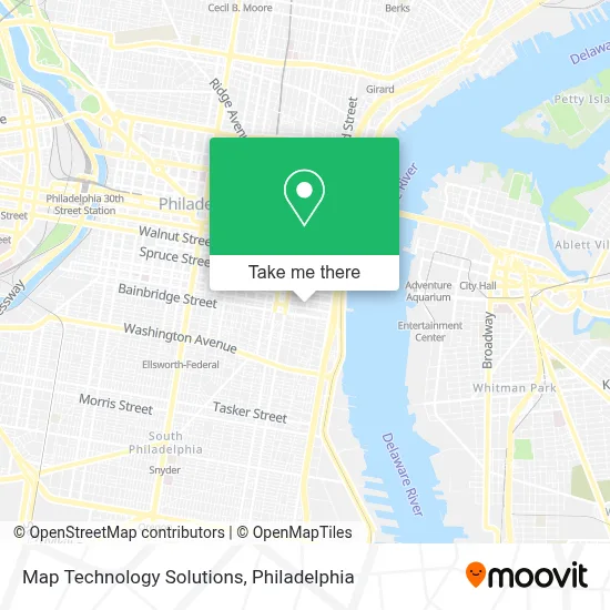 Map Technology Solutions map