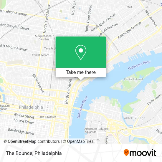 The Bounce map