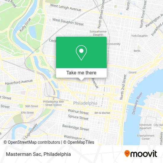 Masterman Sac map