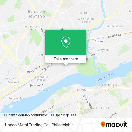 Hadco Metal Trading Co. map