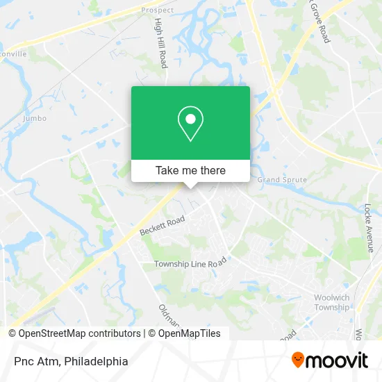 Pnc Atm map