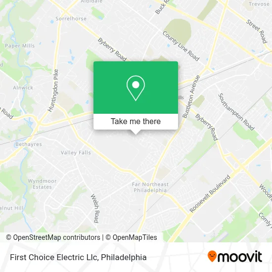 First Choice Electric Llc map