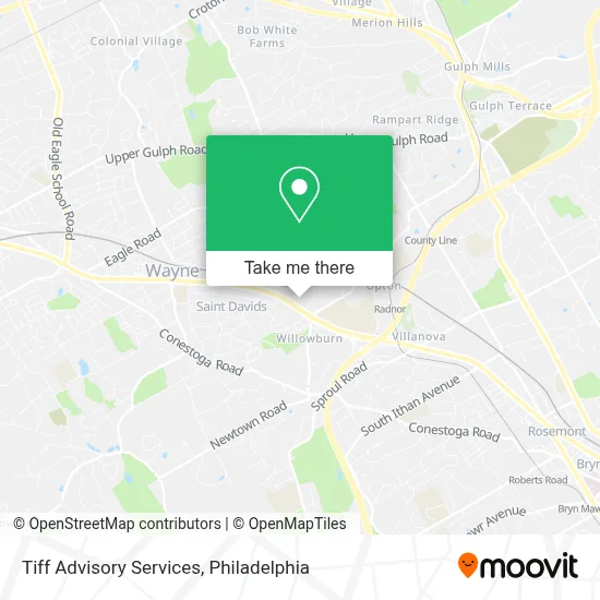 Tiff Advisory Services map