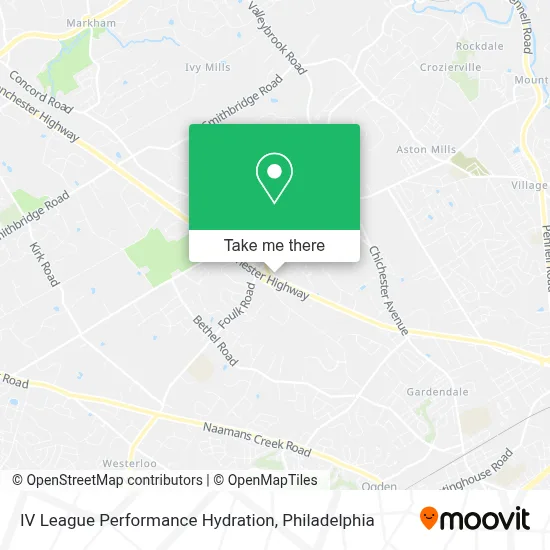 IV League Performance Hydration map