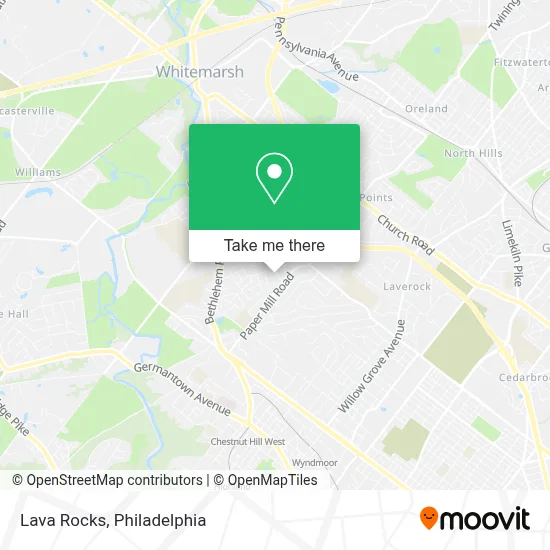 Lava Rocks map