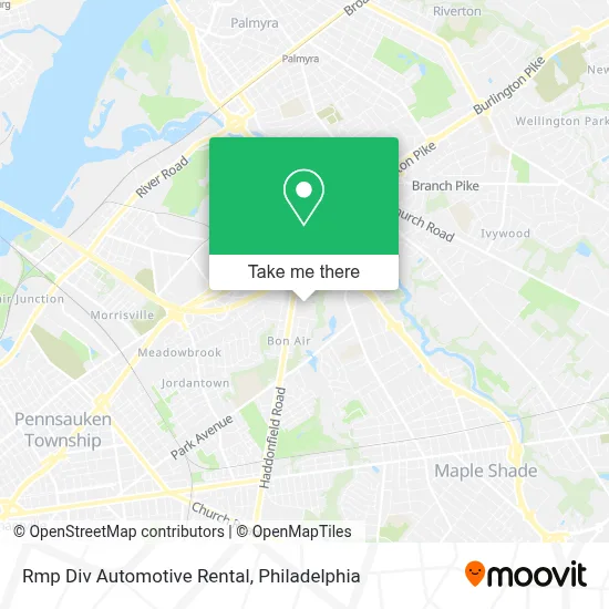 Rmp Div Automotive Rental map