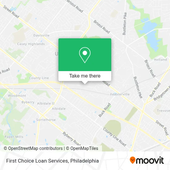 First Choice Loan Services map