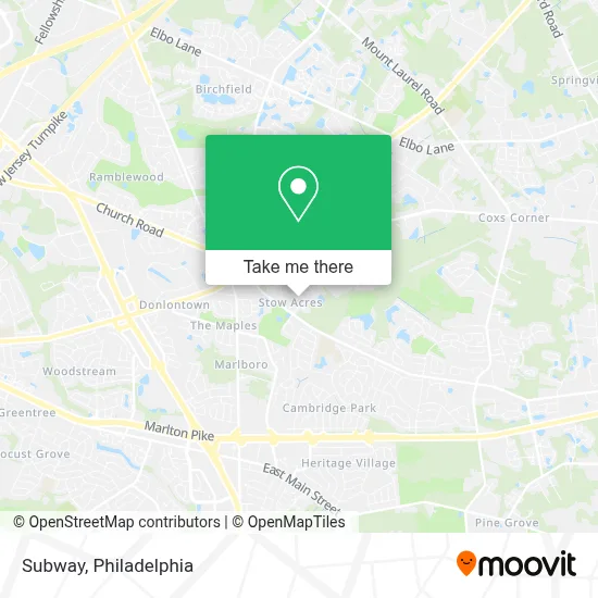 Subway map