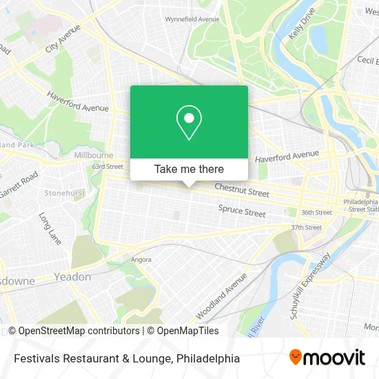 Festivals Restaurant & Lounge map