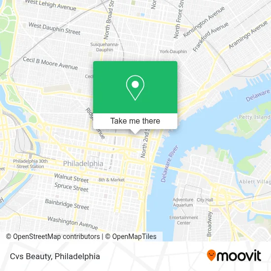 Cvs Beauty map