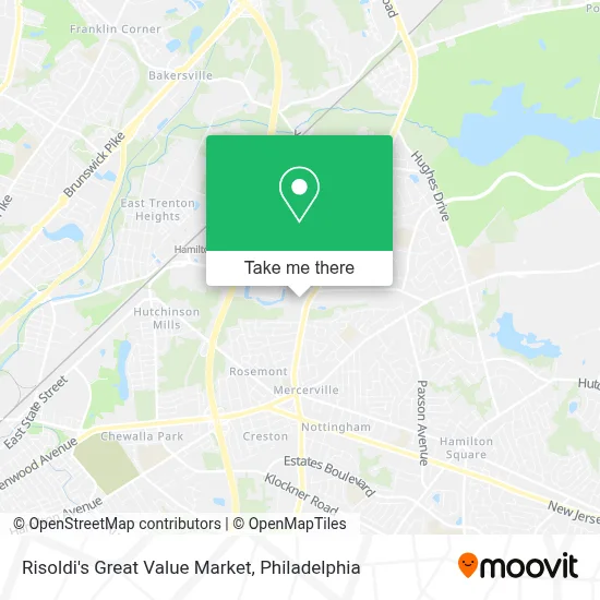 Risoldi's Great Value Market map