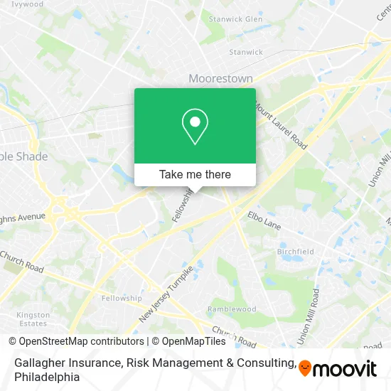 Gallagher Insurance, Risk Management & Consulting map