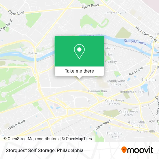 Storquest Self Storage map