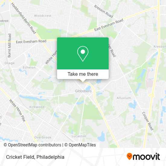 Cricket Field map