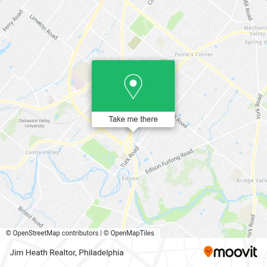 Jim Heath Realtor map