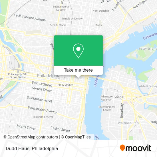 Dudd Haus map