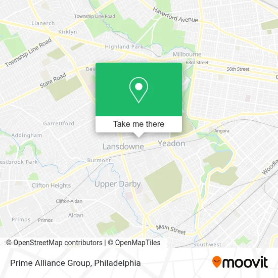 Prime Alliance Group map