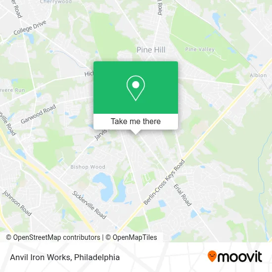 Anvil Iron Works map