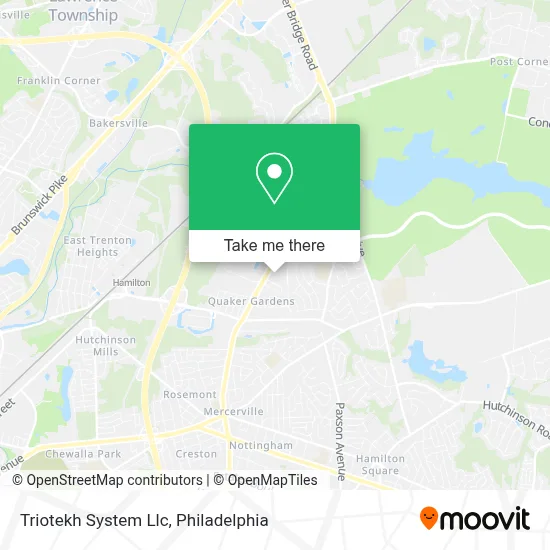 Triotekh System Llc map