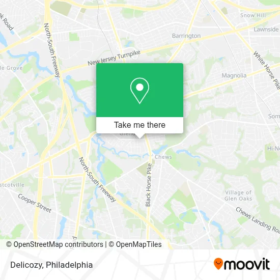 Delicozy map