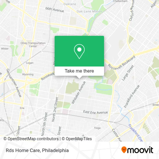 Rds Home Care map