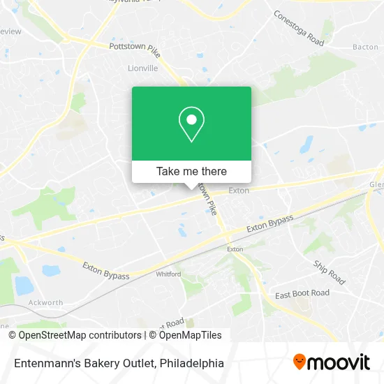 Entenmann's Bakery Outlet map