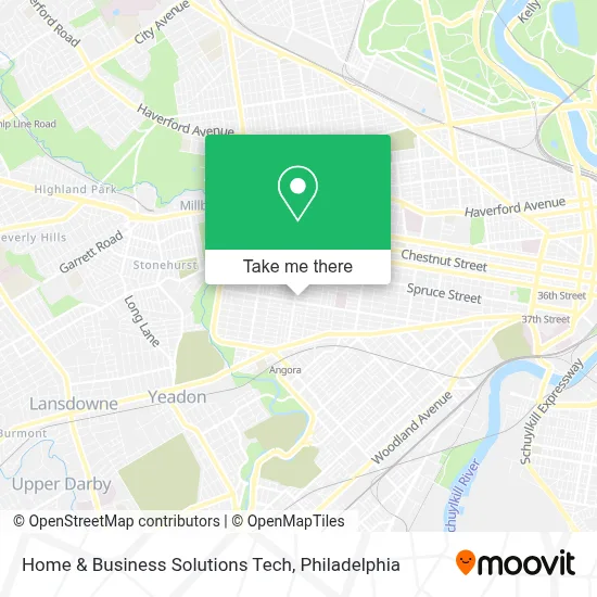 Home & Business Solutions Tech map