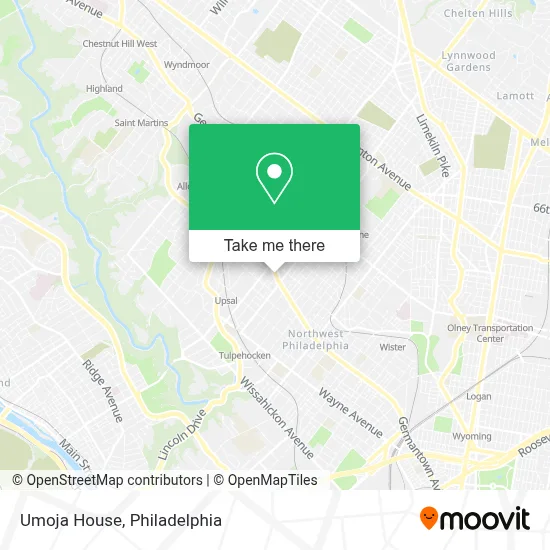 Umoja House map