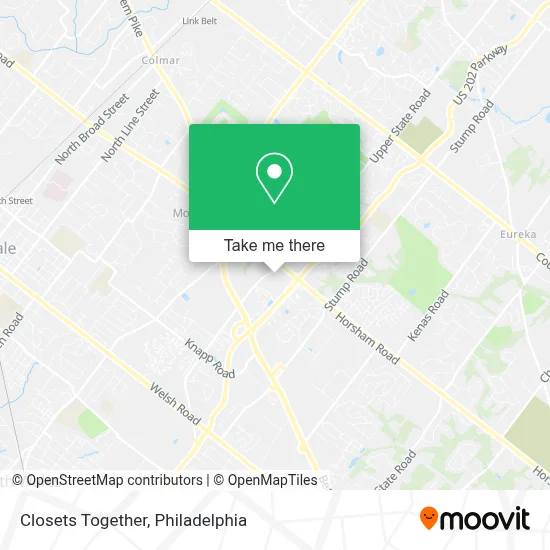 Closets Together map