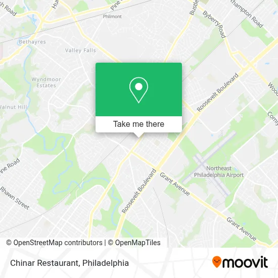 Chinar Restaurant map