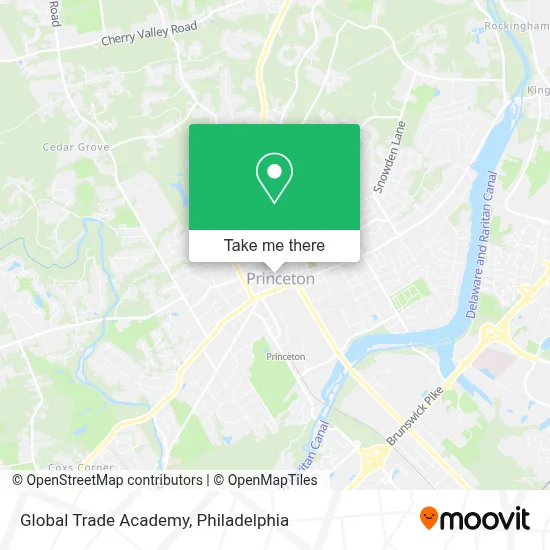 Global Trade Academy map