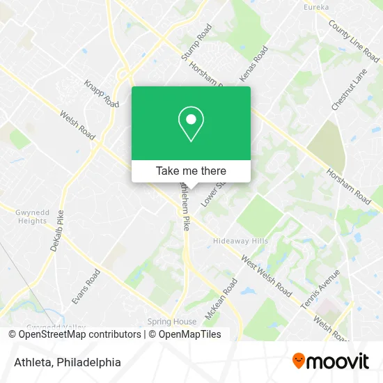 Athleta map
