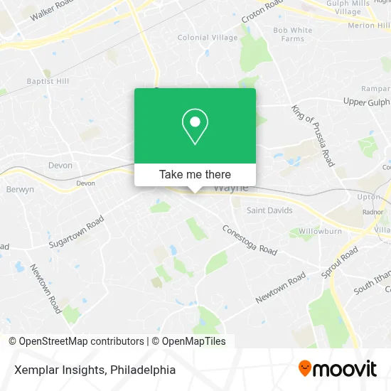 Xemplar Insights map