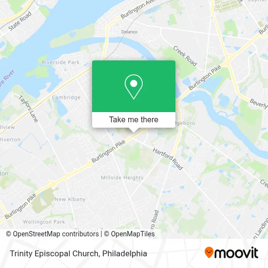 Trinity Episcopal Church map