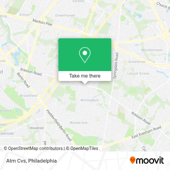 Atm Cvs map