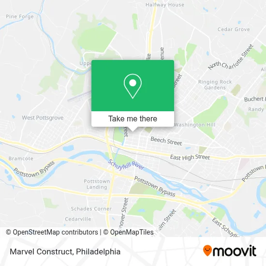 Marvel Construct map