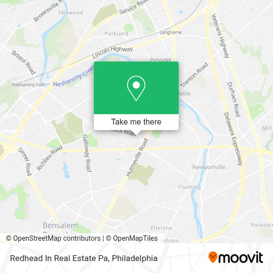Redhead In Real Estate Pa map
