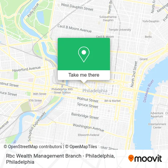 Rbc Wealth Management Branch - Philadelphia map