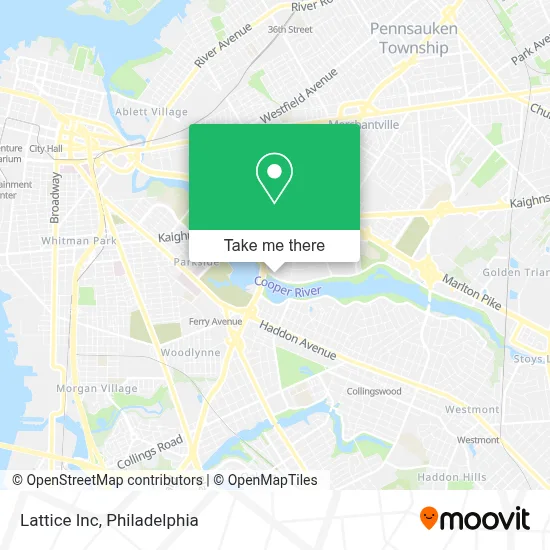 Lattice Inc map