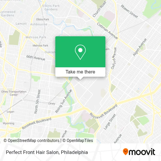 Perfect Front Hair Salon map