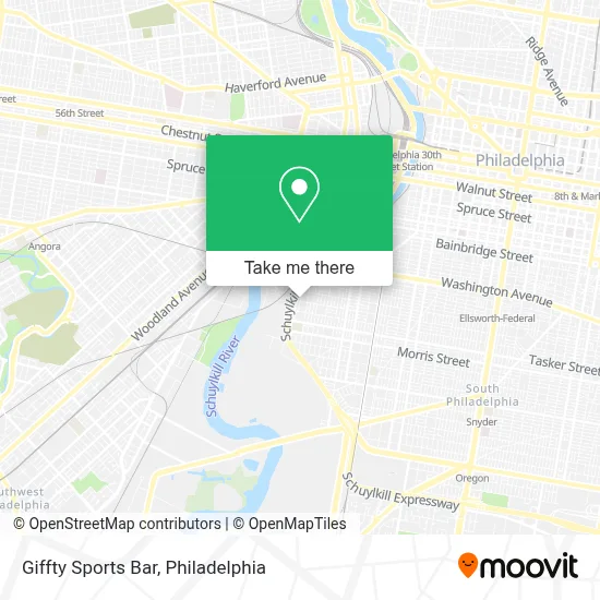 Giffty Sports Bar map