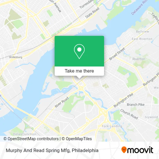 Murphy And Read Spring Mfg map